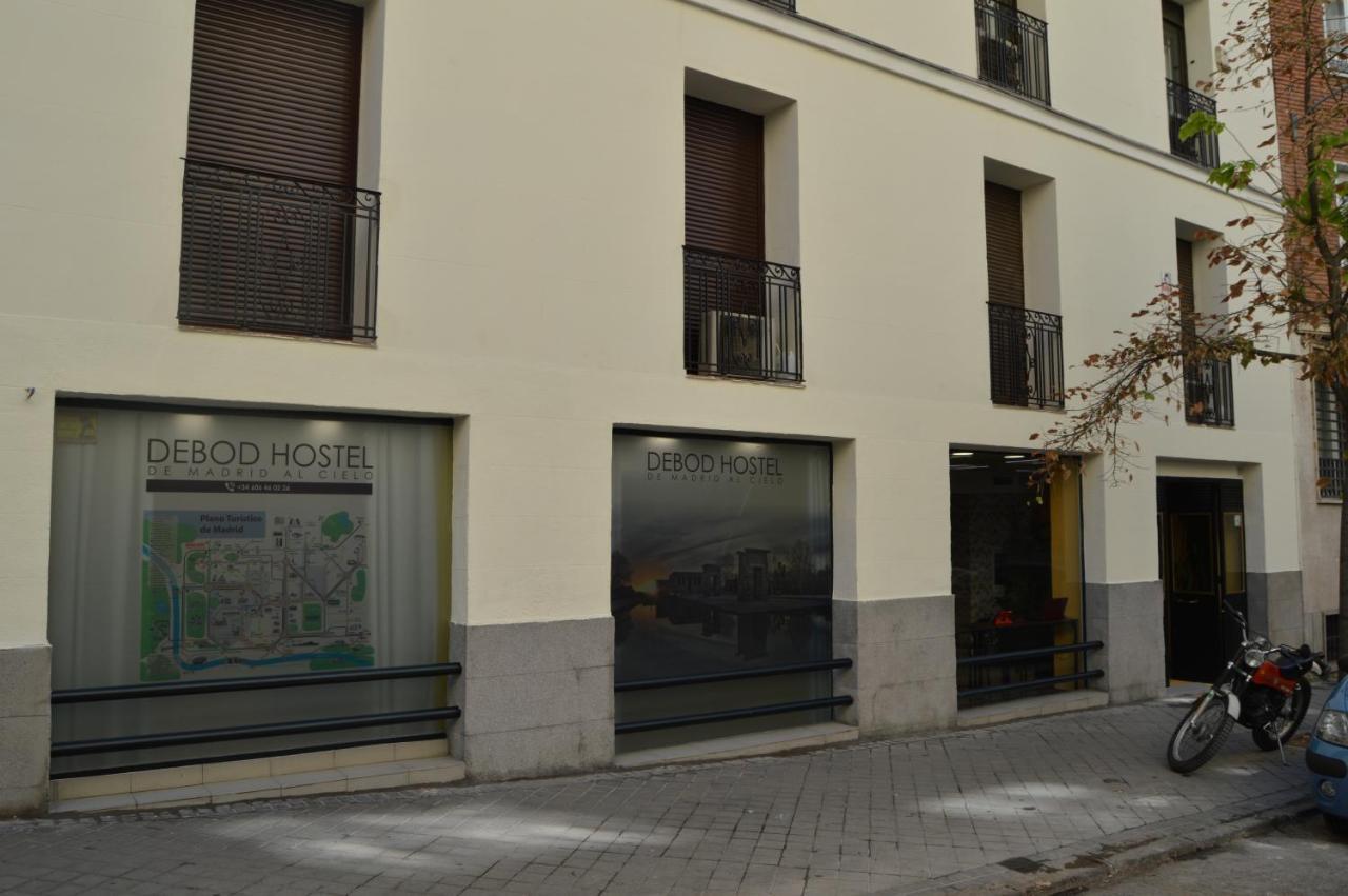 Debod Hostel Madrid Exterior foto