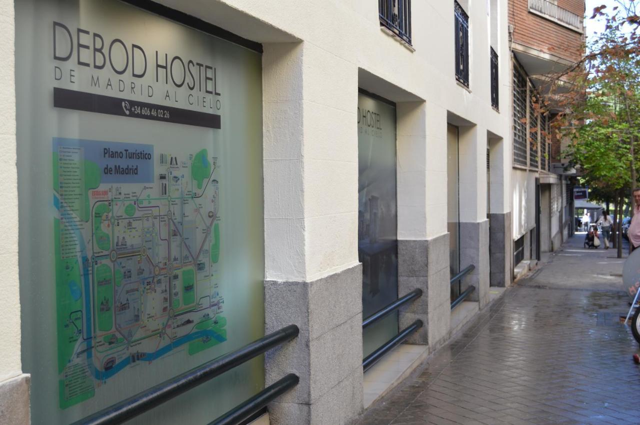 Debod Hostel Madrid Exterior foto